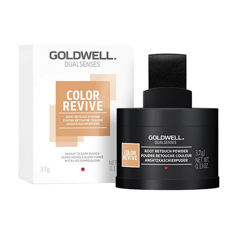 Goldwell DualSenses Color Revive Root Retouch Powder Medium To Dark Blonde 3-7 gr